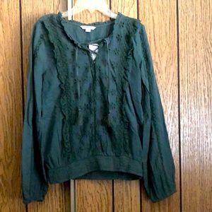Green Long sleeve shirt